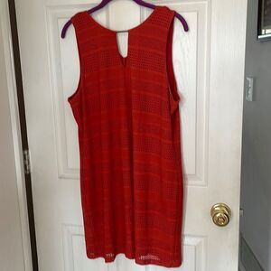 Classy orange dress 
